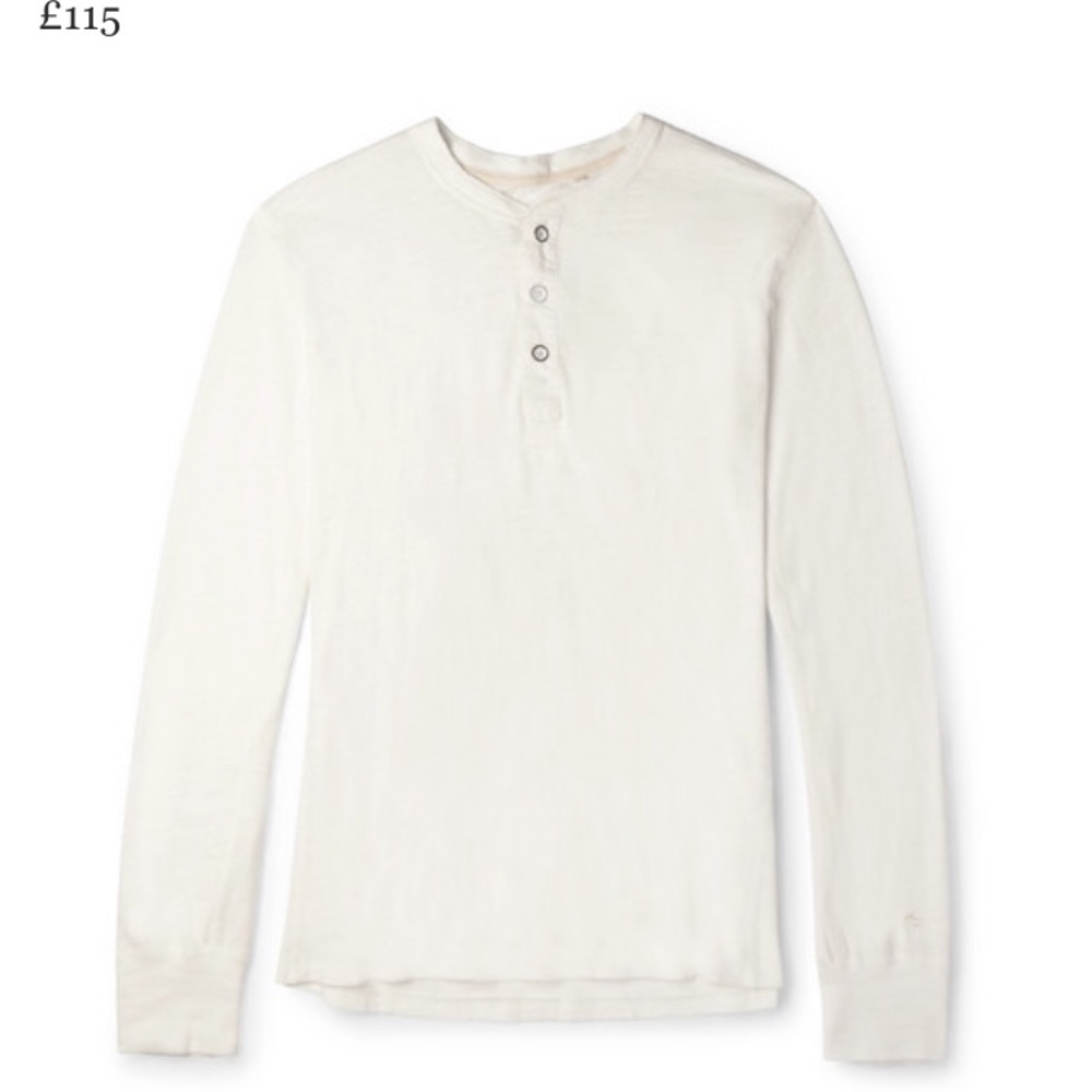 Rag and bone Henley long sleeve
